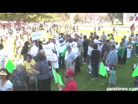 Iranian Demonstration & March in Los Angeles