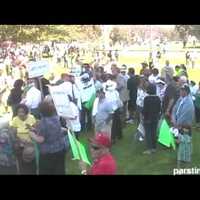 Iranian Demonstration & March in Los Angeles